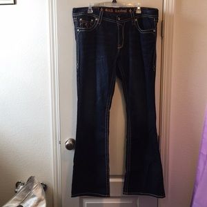 *Making Room For Baby* ROCK REVIVAL DENIM JEANS